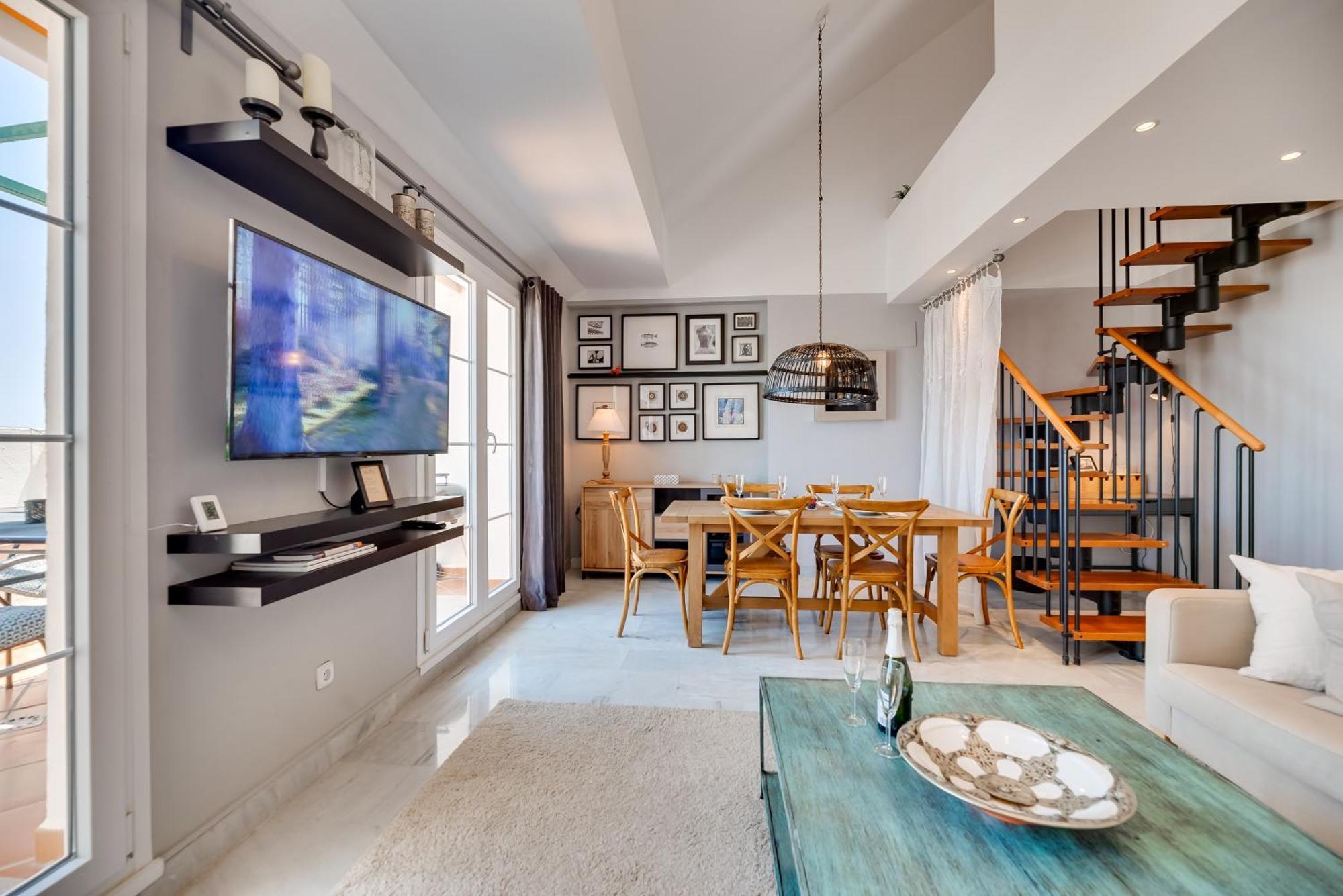 Elegant 2 Bdrm Penthouse With Bbq And Pools Apartamento Marbella Exterior foto