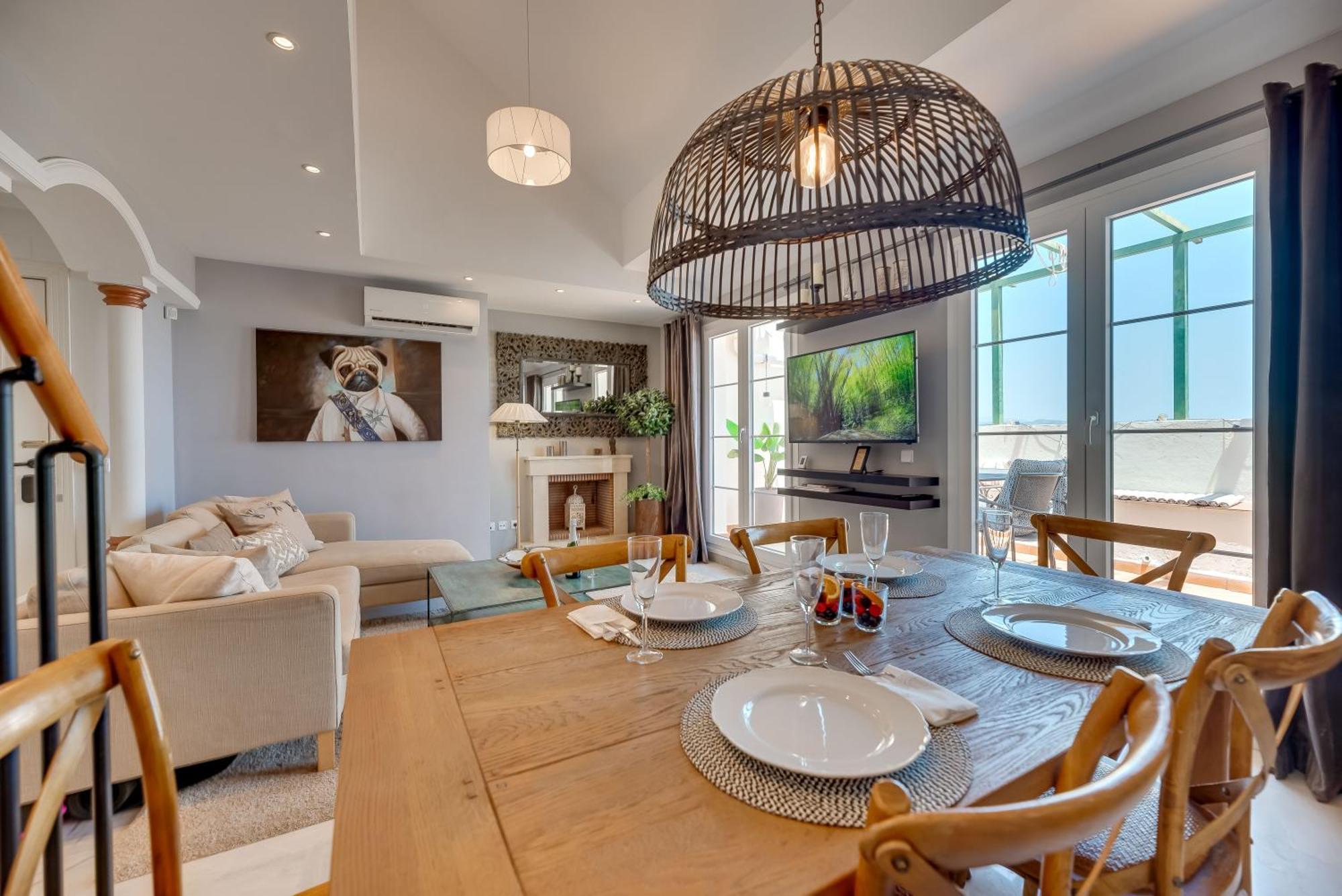 Elegant 2 Bdrm Penthouse With Bbq And Pools Apartamento Marbella Exterior foto