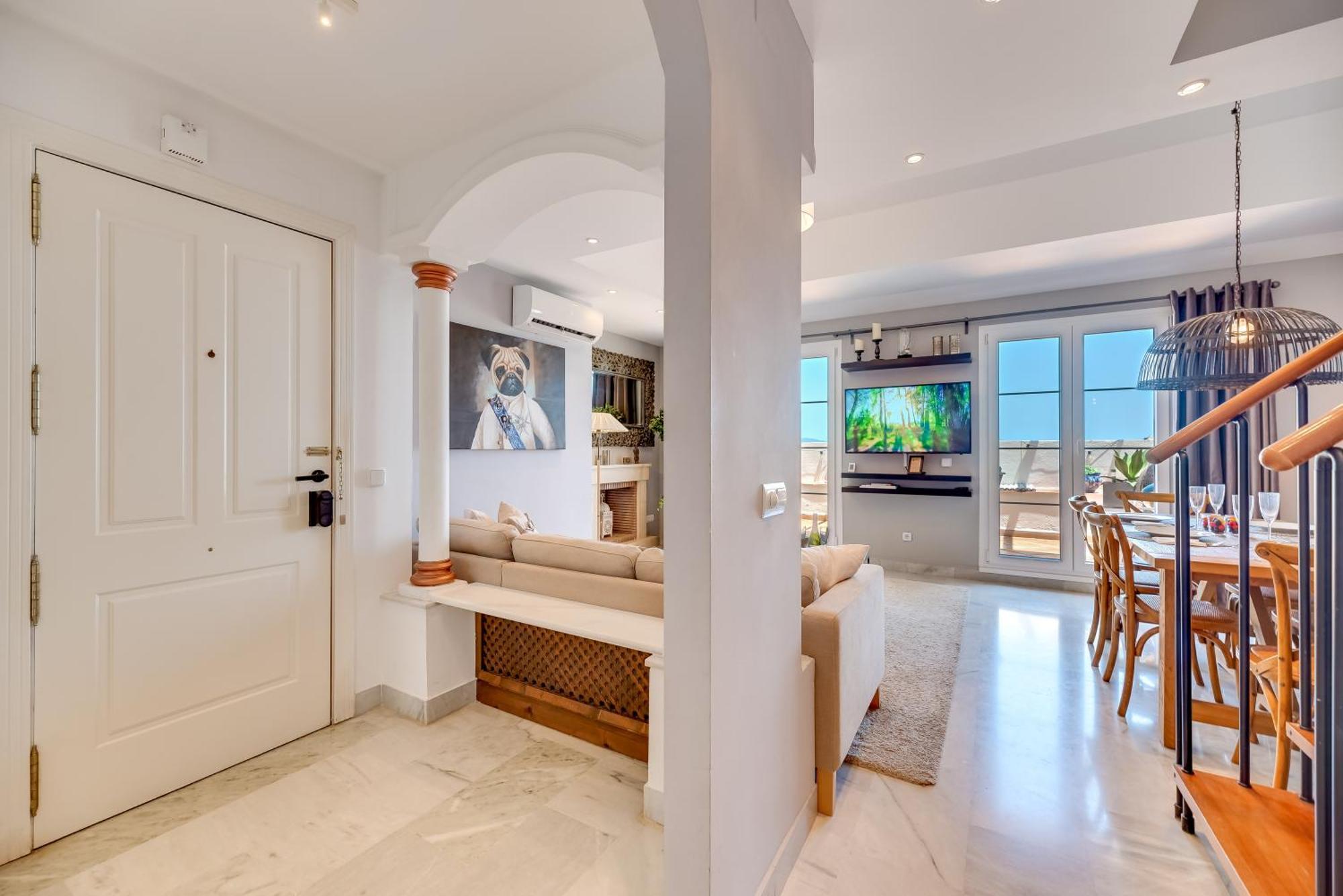 Elegant 2 Bdrm Penthouse With Bbq And Pools Apartamento Marbella Exterior foto